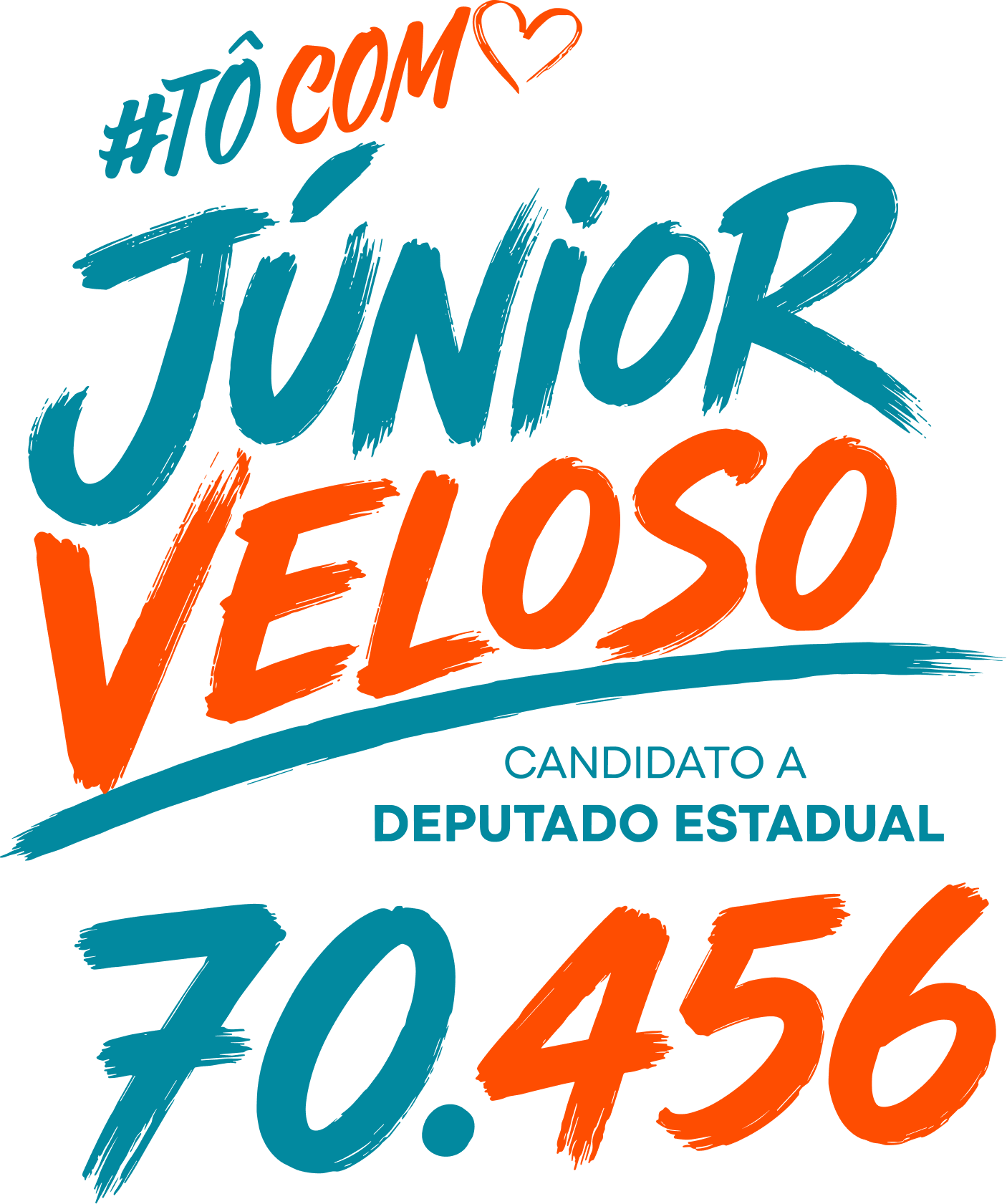 #Tô com Júnior Veloso — candidato a deputado estadual